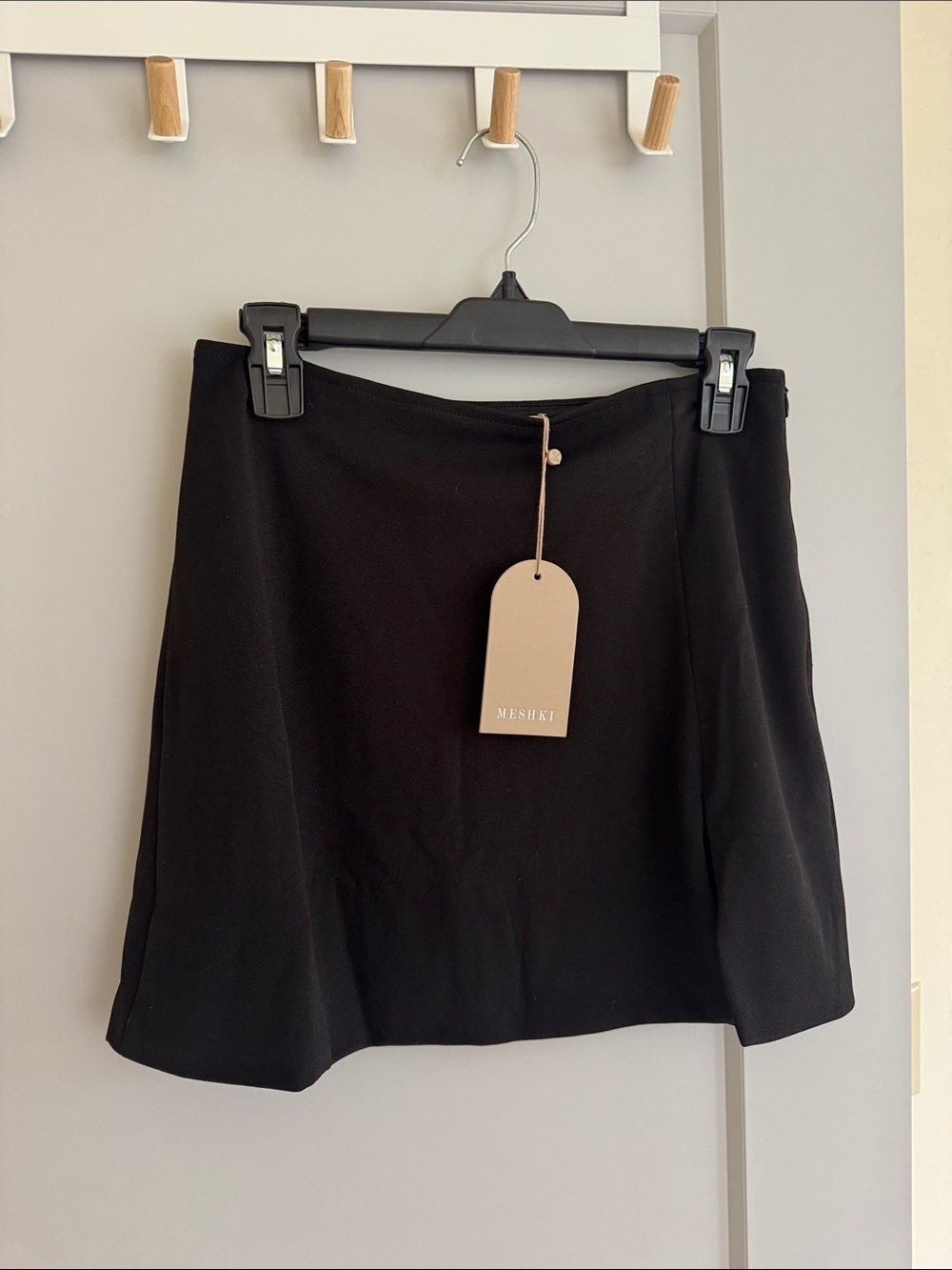 Meshki Black Mini Skirt